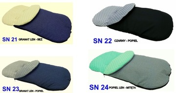 СПАЛЬНЫЙ МЕШОК KAREX ДЛЯ КОЛЯСКИ MINKY 105 СМ