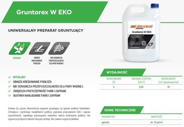 GRUNTOREX W EKO Грунтовка универсальная 5л