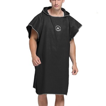 MĘSKIE SZLABY PLAŻOWE Z KAPTUREM 109*91CM