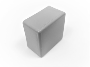 2x ZAŚLEPKA NASADKA DO PROFILI PV 40X40 SZARA 2szt