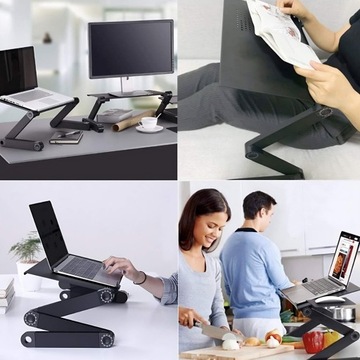 СКЛАДНОЙ СТОЛИК ДЛЯ НОУТБУКА С ПОДСТАВКОЙ