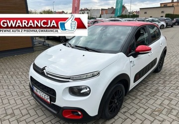 Citroen C3 III Hatchback 1.2 PureTech 82KM 2019 Citroen C3 1,2 Benzyna 83 KM GWARANCJA Zamiana Zarejestrowany 1.2 Benzyna