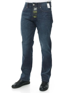 LEE STRAIGHT FIT spodnie performance jeans W30 L34