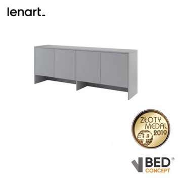 Nadstawka BC-10 do BED CONCEPT BC-05 szary