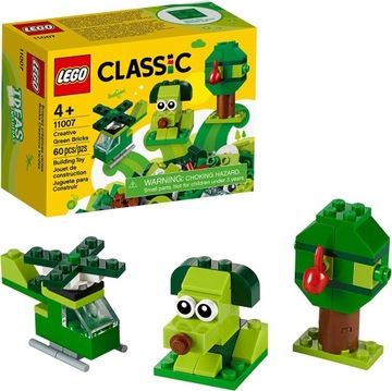 LEGO Classic 11007 Zielone klocki kreatywne