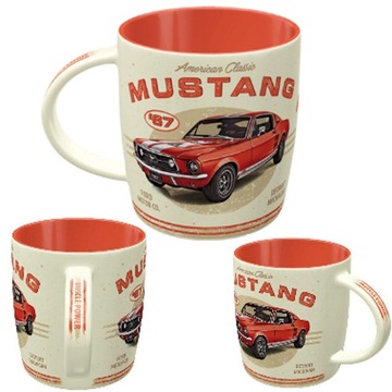 Nostalgic Art Kubek Ford Mustang GT 1967 Red