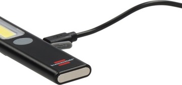 Перезаряжаемый светодиодный фонарик для мастерских, маленький, 200 лм USB C Brennenstuhl