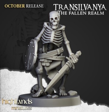 Skeleton Swordsmen #2 - Highlands Miniatures