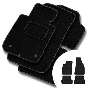 Velurové koberce Streak pro Audi A4 B6 2000-2006