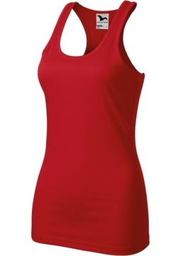 MALFINI RACER 167 damska koszulka SPORTOWA TOP BOKSERKA na RAMIĄCZKACH S