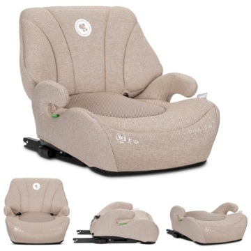 Lorelli бустер зі спинкою i-Size 125-150 см ISOFIX 2 в 1 підвищення Бежевий
