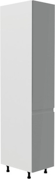 ASPEN D40SP P słupek kuchenny biały / szary połysk