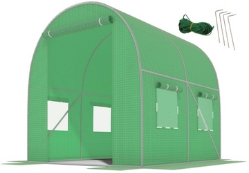 TUNEL FOLIOWY 4m2 OGRODOWY SZKLARNIA 2x2m UV-4