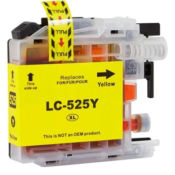 Tusz do Brother LC525 Y DCP-J100 DCP-J105 MFC-J200