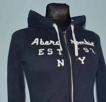 Abercrombie & Fitch rozpianana bluza z kapturem r.S