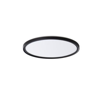 Plafoniera LED LIGHTLOGIC LL PLAFON02 O 11,8W B czarna 1260lm okrągła