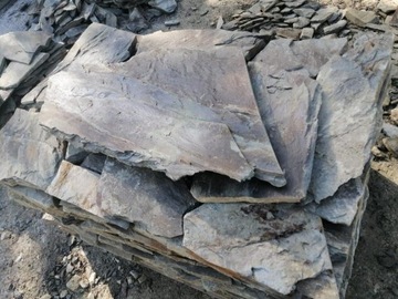 Каменная дорожка из сланца граувакка 3-5см 12-14 м2