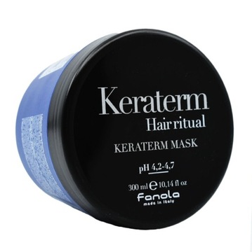 Keratynowa maska do rekonstrukcji włosów Fanola Keraterm Mask 300 ml