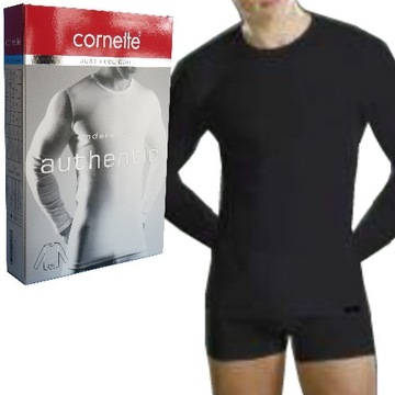 CORNETTE Мужская майка черная CT214 M