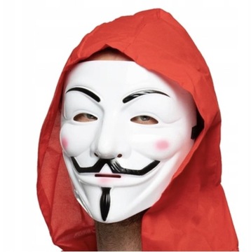 V Vendetta Mask Анонимный Карнавальный Костюм