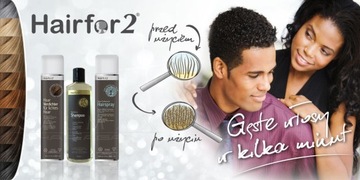 HairFor2 400 мл спрей из микрофибры для утолщения