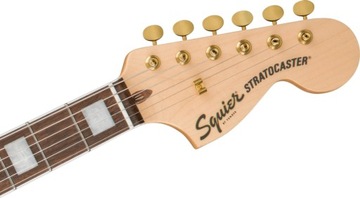 SQUIER 40-ЛЕТИЕ STRATOCASTER GOLD LF SSB