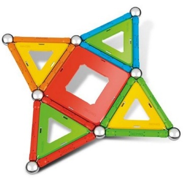 Магнитные блоки Geomag CONFETTI GEO-355 68 элементов 3+
