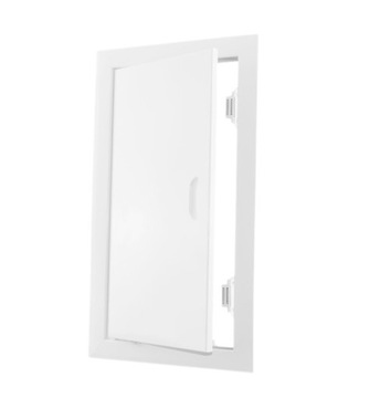 Drzwiczki Rewizyjne Metalowe Białe Magnes 20x30 200x300