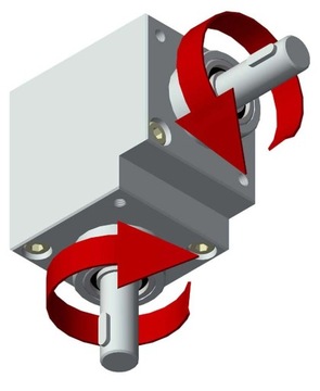 УГЛОВАЯ ПЕРЕДАЧА FIAMA 66/4-A-R 1/2 ММ