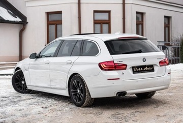 BMW Seria 5 F10-F11 Limuzyna 520d 184KM 2014 BMW Seria 5 520d X-drive LCI Led Xenon Navi Camera Panorama Skora Full, zdjęcie 8