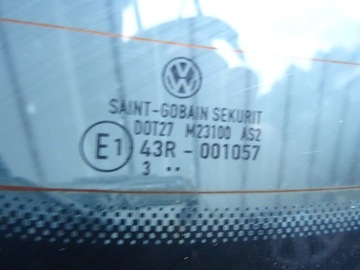 SZYBA KLAPA TYŁ TYLNA VW GOLF V 5 HATCHBACK LA7W