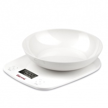 Waga kuchenna Girmi 8058150118498 biały 5 kg