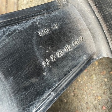4× DISK HLINÍK MERCEDES-BENZ OE 9.0" X 20" 5X112 ET 57