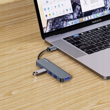 USB-хаб с защитой Tech-protect 9490713935255