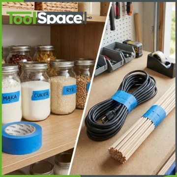 СИНЯЯ УФ БУМАЖНАЯ ЛЕНТА 38мм/50м