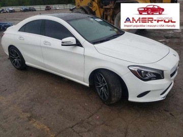 Mercedes CLA C117 Coupe Facelifting 2.0 250 211KM 2018 Mercedes-Benz CLA 2018, 2.0L, od ubezpieczalni