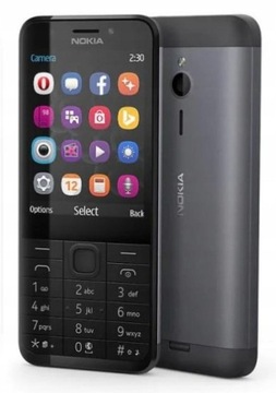 Мобильный телефон Nokia 230 16 МБ / 16 МБ серый