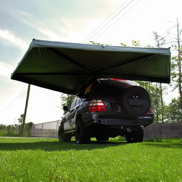 Навес Batwing II Premium 270° 2,5 м ЗЕЛЕНЫЙ со стороны ВОДИТЕЛЯ самонесущий