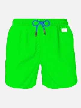 Zielone Kąpielówki Męskie MC2 Saint Barth w Kolorze Pantone r.XL