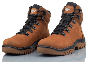 BUTY TREKKINGOWE 4F OBMH255-81S BRĄZOWE ROZMIAR 45