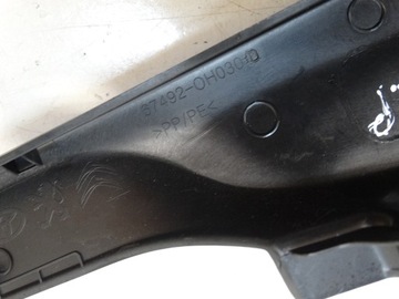 LIŠTA DVEŘE LEVÝ PŘEDNÍ TOYOTA AYGO FACELIFT 67492-0H030