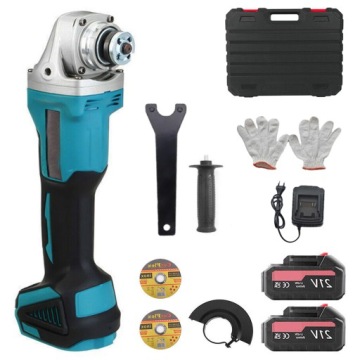 БЕСЩЕТОЧНАЯ УГЛОВАЯ ШЛИФОВАЛЬНАЯ МАШИНА 21В 125мм 860ВТ LAD