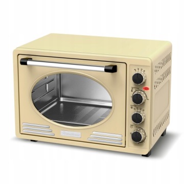 ЭЛЕКТРИЧЕСКАЯ ДУХОВКА РЕТРО С ПРИНУДИТЕЛЬНОЙ КОНВЕКЦИЕЙ + ПИТАНИЕ 45 Л
