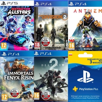 PlayStation 5 + 2xPAD+5ИГРЫ+ПУЛЬТ+НАУШНИКИ+90PSN