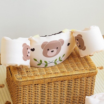 Кольца для плавания с плавающими рукавами Детский жилет для плавания с рисунком медведя