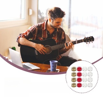 Потенциометры для электрогитары, 16 шт., простая практичная ручка громкости для гитары