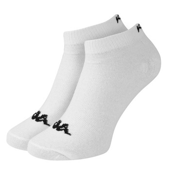 Ponožky členkové ponožky biele pánske Kappa 3 ks 43/46