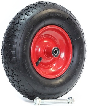 КОЛЕСО 4.00-6 КОЛЕСО ДЛЯ ТАЧКИ 400-6 400х6 С ОСЬЮ