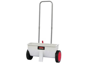 LEKKI Siewnik rozsiewacz do trawy nawozu soli piasku 45 cm 12L NAC S12-K
