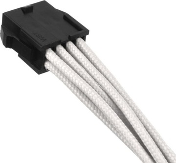 PHANTEKS zestaw przedłużaczy, kable komputerowe 50cm BIAŁY ATX PCIE 088P643
